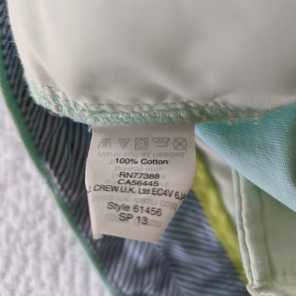 J. Crew Mint Green Chino Shorts - Size 4 - Picture 5 of 9